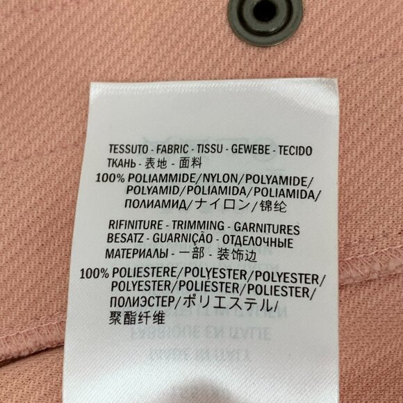 Gucci Pink Striped Collar XXS Zipper Jacket Long-Sleeved Made In Italy Polyester - Picture 3 of 7